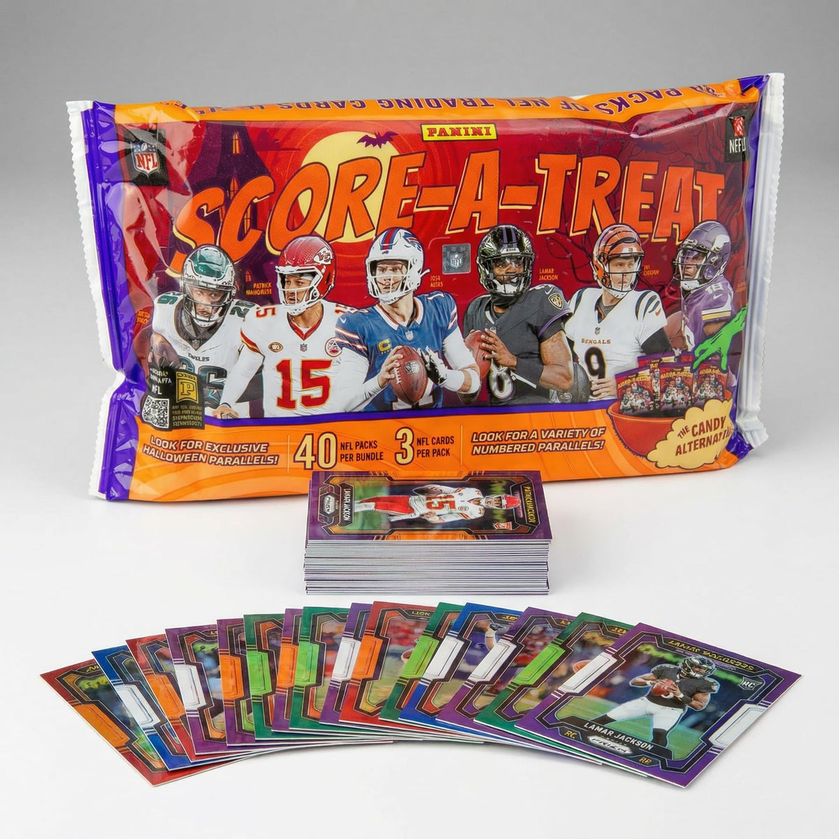 Halloween 2025 Football Trading Cards T1395