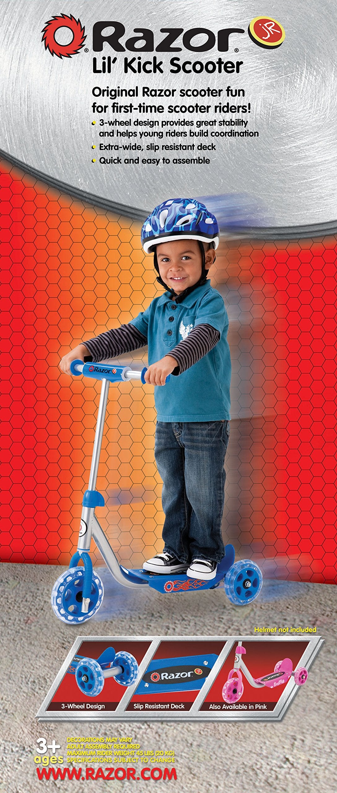 3-Wheel Kick Scooter for Younger Children N89009